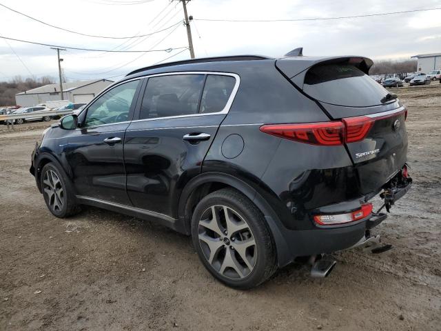 KNDPRCA63J7449139 - 2018 KIA SPORTAGE SX BLACK photo 2