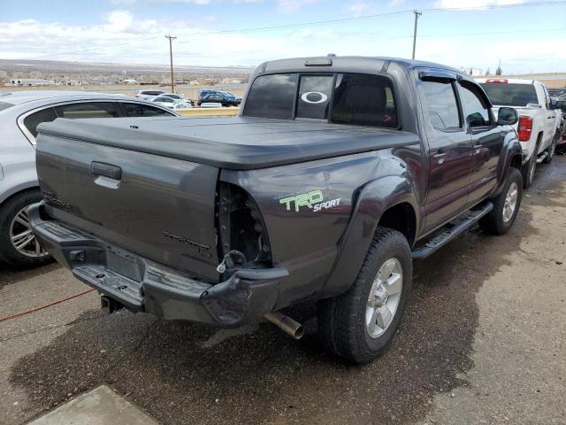 5TFJU4GN0BX007557 - 2011 TOYOTA TACOMA DOUBLE CAB PRERUNNER GRAY photo 3