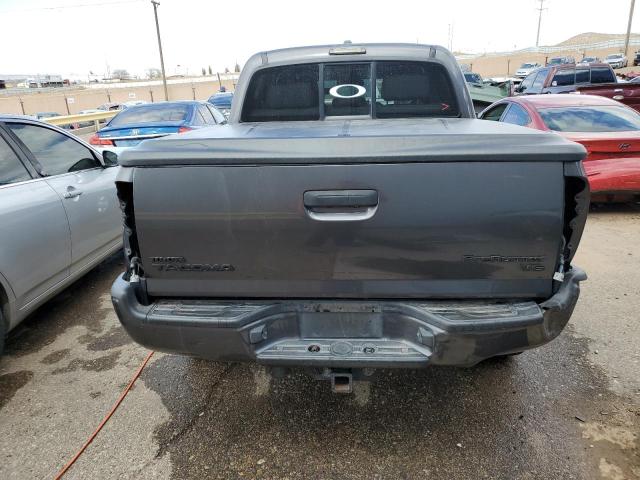 5TFJU4GN0BX007557 - 2011 TOYOTA TACOMA DOUBLE CAB PRERUNNER GRAY photo 6