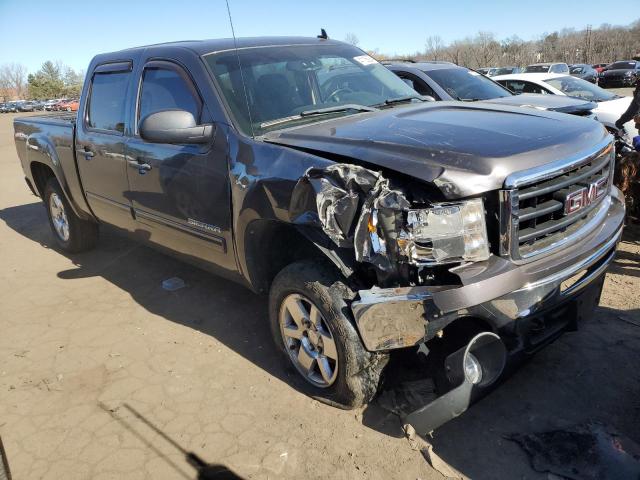 3GTRKVE36AG274916 - 2010 GMC SIERRA K1500 SLE GRAY photo 4