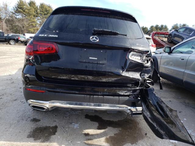 W1N0G8EB4NV371668 - 2022 MERCEDES-BENZ GLC 300 4MATIC BLACK photo 6