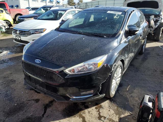 1FADP3N22JL289719 - 2018 FORD FOCUS TITANIUM BLACK photo 1