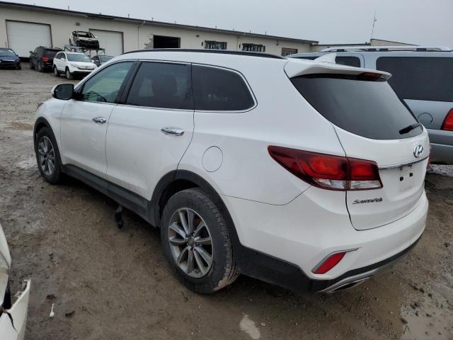 KM8SMDHF1HU201287 - 2017 HYUNDAI SANTA FE SE WHITE photo 2