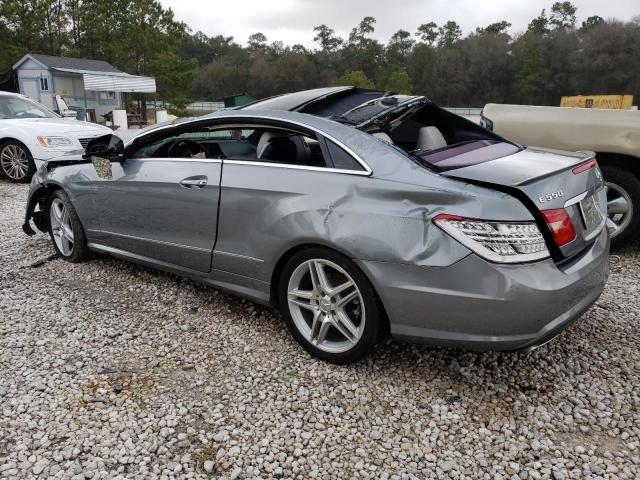 WDDKJ7CB0BF070454 - 2011 MERCEDES-BENZ E 550 GRAY photo 2