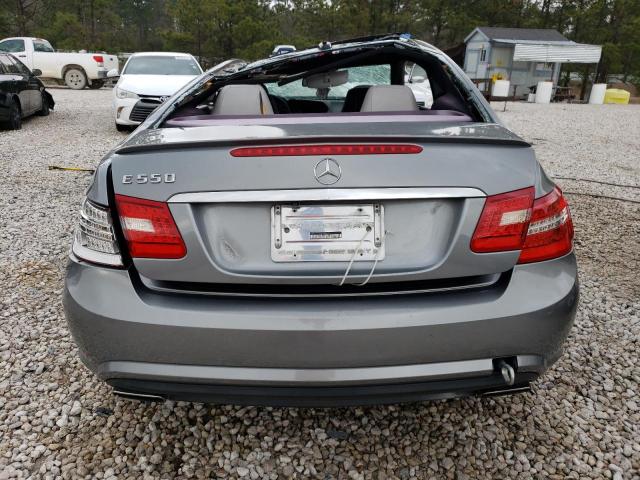 WDDKJ7CB0BF070454 - 2011 MERCEDES-BENZ E 550 GRAY photo 6