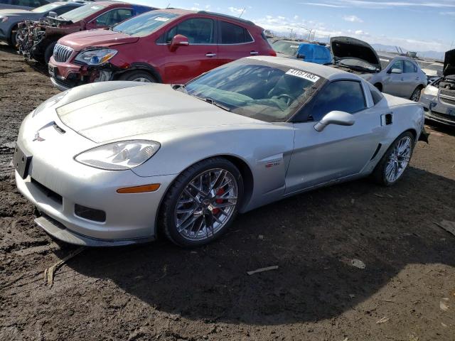 1G1YZ26E395114798 - 2009 CHEVROLET CORVETTE Z06 SILVER photo 1