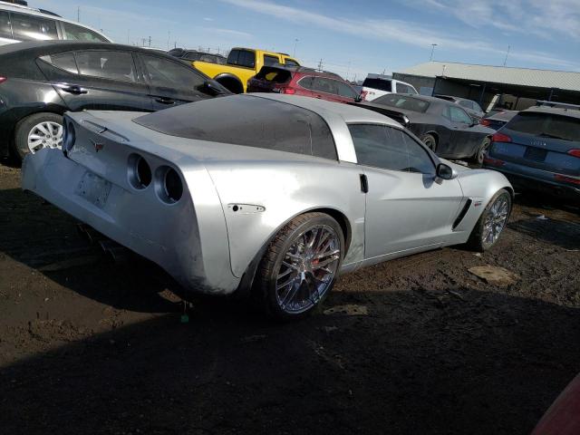 1G1YZ26E395114798 - 2009 CHEVROLET CORVETTE Z06 SILVER photo 3