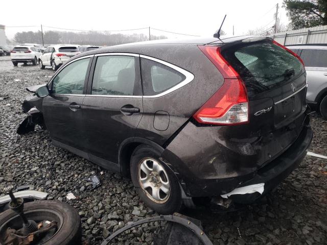 5J6RM4H31DL056044 - 2013 HONDA CR-V LX BROWN photo 2