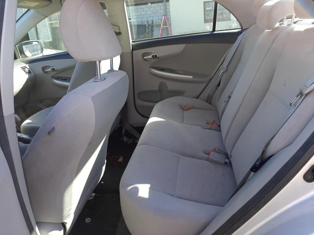 JTDBU4EE8B9150171 - 2011 TOYOTA COROLLA BASE SILVER photo 10