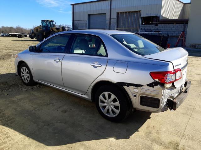 JTDBU4EE8B9150171 - 2011 TOYOTA COROLLA BASE SILVER photo 2