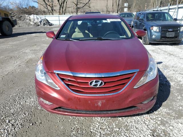 5NPEB4AC0DH797018 - 2013 HYUNDAI SONATA GLS RED photo 5