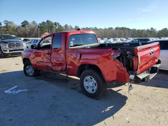 3TYRX5GN9NT061714 - 2022 TOYOTA TACOMA ACCESS CAB RED photo 2
