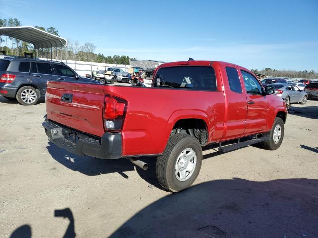 3TYRX5GN9NT061714 - 2022 TOYOTA TACOMA ACCESS CAB Қызыл фото 3