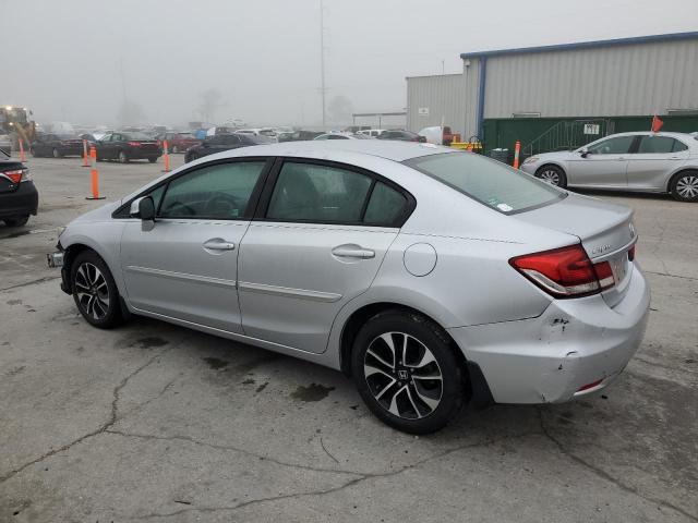 2HGFB2F90DH524970 - 2013 HONDA CIVIC EXL SILVER photo 2