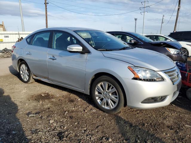 3N1AB7AP3DL733383 - 2013 NISSAN SENTRA S SILVER photo 4