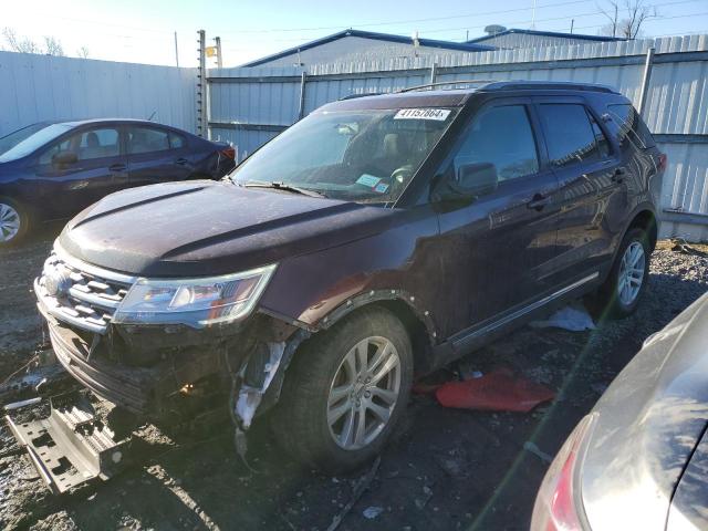 1FM5K8D83JGA29639 - 2018 FORD EXPLORER XLT BLACK photo 1