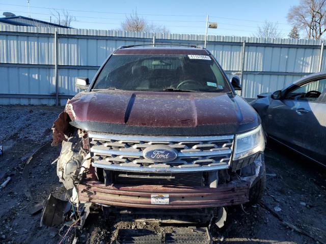 1FM5K8D83JGA29639 - 2018 FORD EXPLORER XLT BLACK photo 5