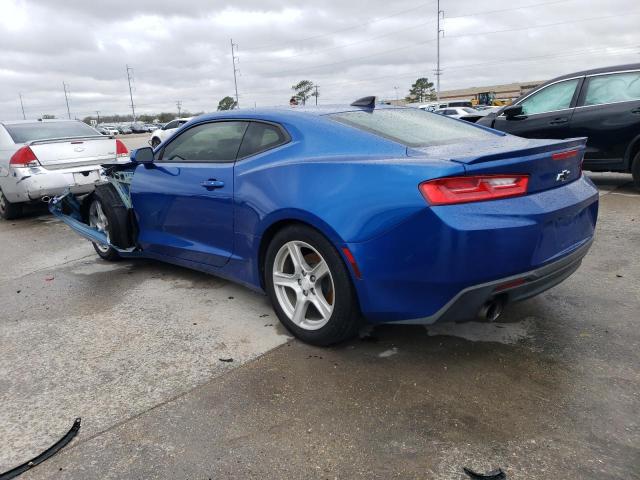 1G1FB1RX0H0157722 - 2017 CHEVROLET CAMARO LT BLUE photo 2