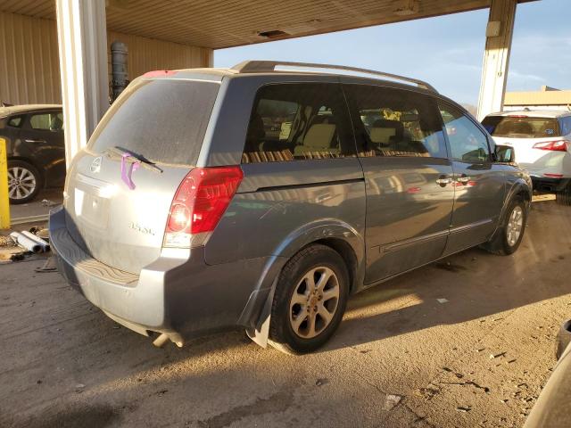 5N1BV28U38N104876 - 2008 NISSAN QUEST S BLUE photo 3