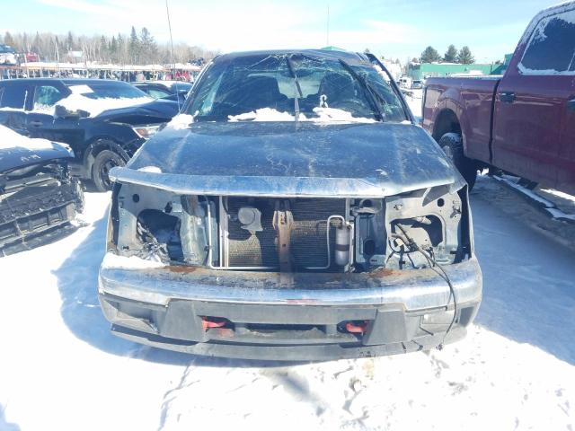 1GTDT13E978220125 - 2007 GMC CANYON CHARCOAL photo 5