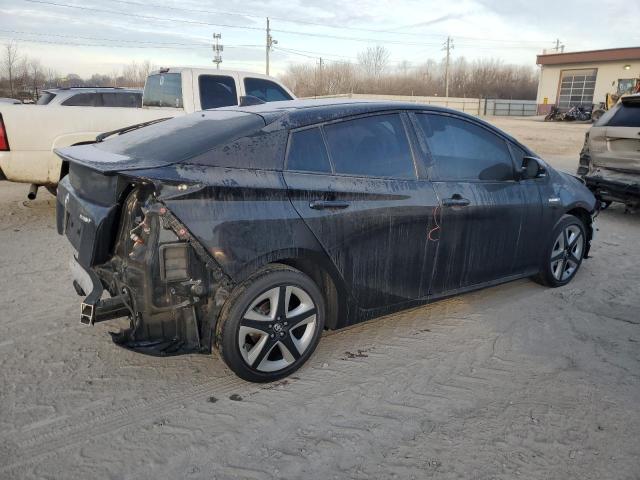 JTDKARFU0J3551548 - 2018 TOYOTA PRIUS BLACK photo 3