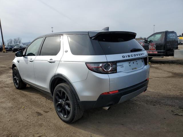 SALCR2FX4KH804317 - 2019 LAND ROVER DISCOVERY HSE SILVER photo 2