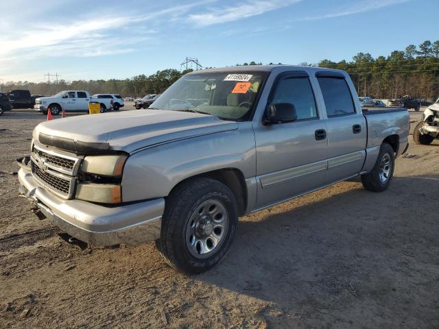 2GCEC13V671108017 - 2007 CHEVROLET SILVERADO C1500 CLASSIC CREW CAB SILVER photo 1