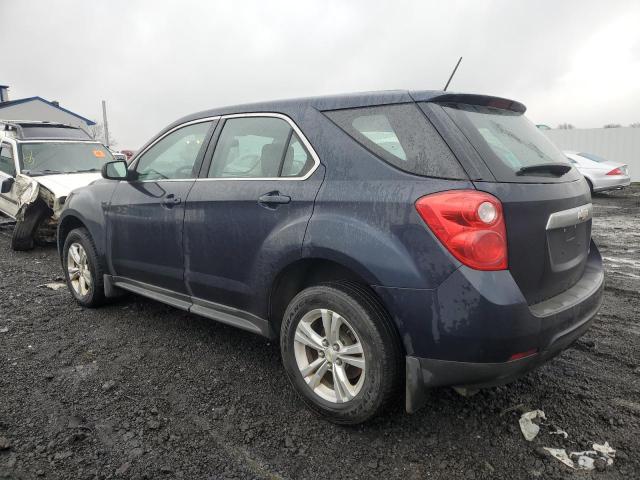 2GNALAEK8F1132620 - 2015 CHEVROLET EQUINOX LS BLUE photo 2