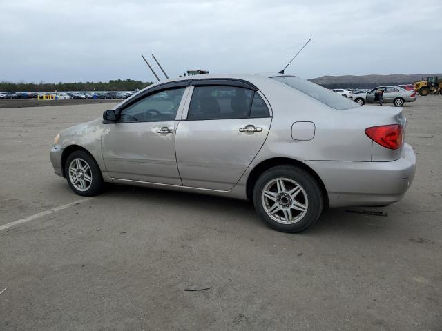 2T1BR32E03C108069 - 2003 TOYOTA COROLLA CE BEIGE photo 2