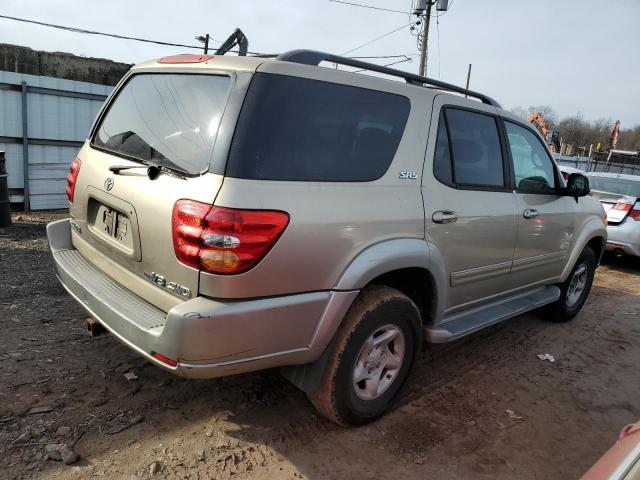 5TDBT44A71S053416 - 2001 TOYOTA SEQUOIA SR5 GOLD photo 3