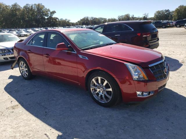 1G6DP57V180110016 - 2008 CADILLAC C/T CTS HI FEATURE V6 RED photo 4