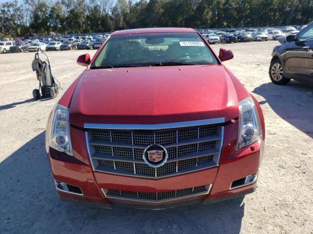 1G6DP57V180110016 - 2008 CADILLAC C/T CTS HI FEATURE V6 RED photo 5