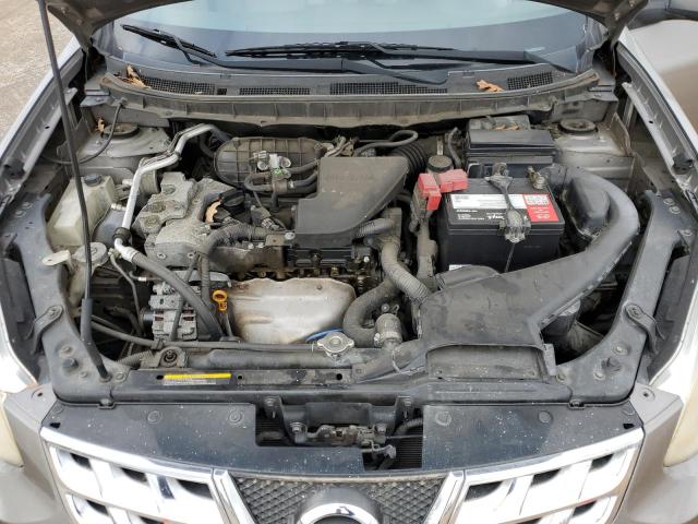 JN8AS5MTXDW000501 - 2013 NISSAN ROGUE S TAN photo 12