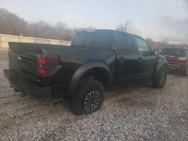 1FTFW1R64EFC08408 - 2014 FORD F150 SVT RAPTOR BLACK photo 3