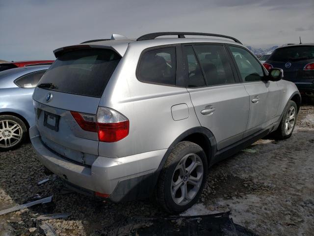 WBXPC9C45AWJ38532 - 2010 BMW X3 XDRIVE30I SILVER photo 3