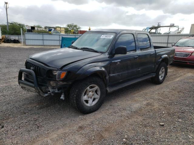 5TEGN92N21Z757884 - 2001 TOYOTA TACOMA DOUBLE CAB PRERUNNER BLACK photo 1