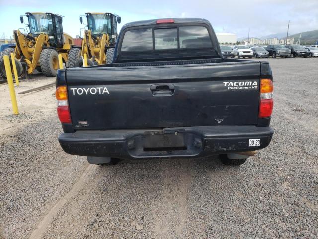 5TEGN92N21Z757884 - 2001 TOYOTA TACOMA DOUBLE CAB PRERUNNER BLACK photo 6