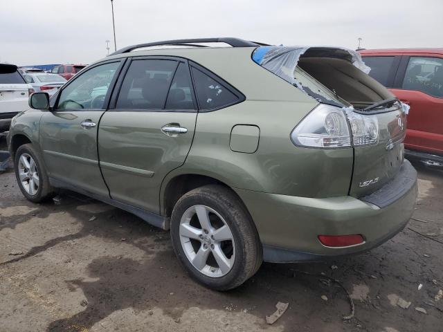 2T2HK31U78C060855 - 2008 LEXUS RX 350 GREEN photo 2