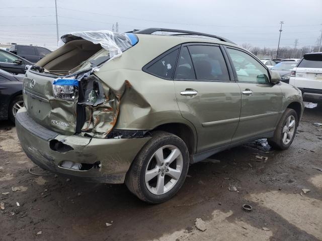 2T2HK31U78C060855 - 2008 LEXUS RX 350 GREEN photo 3