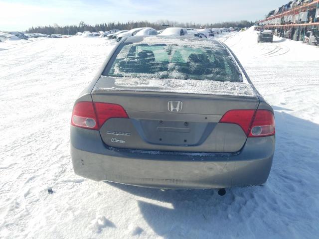 2HGFA15428H020168 - 2008 HONDA CIVIC DX-G GRAY photo 6