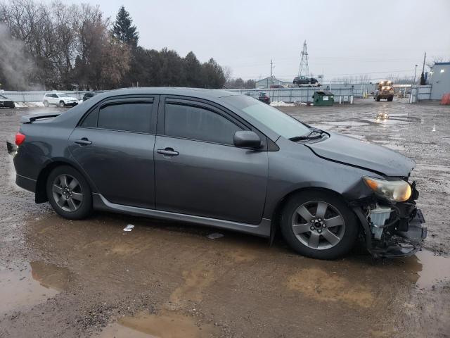 2T1BE40E39C020369 - 2009 TOYOTA COROLLA XRS GRAY photo 4