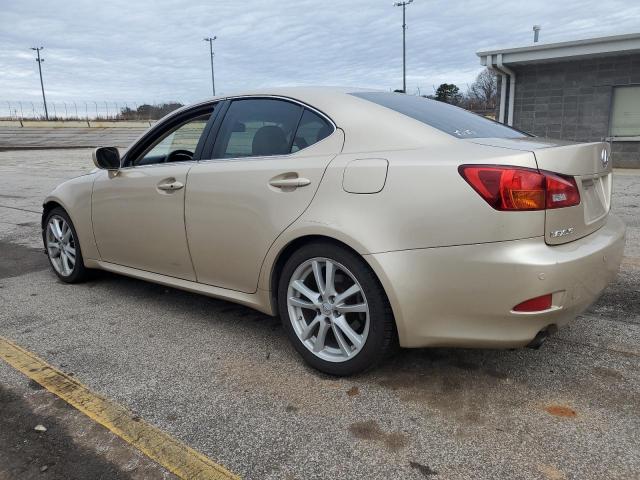 JTHBK262765002202 - 2006 LEXUS IS 250 TAN photo 2