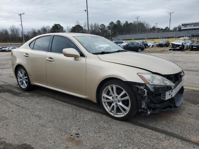 JTHBK262765002202 - 2006 LEXUS IS 250 TAN photo 4