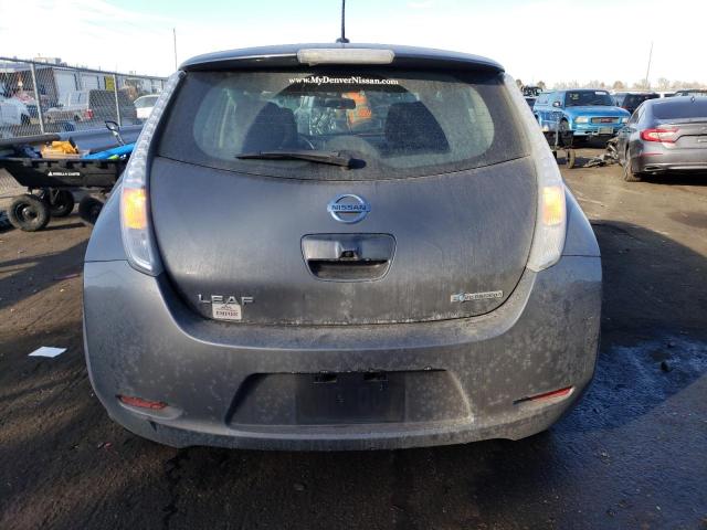 1N4BZ0CP8GC309169 - 2016 NISSAN LEAF SV GRAY photo 6