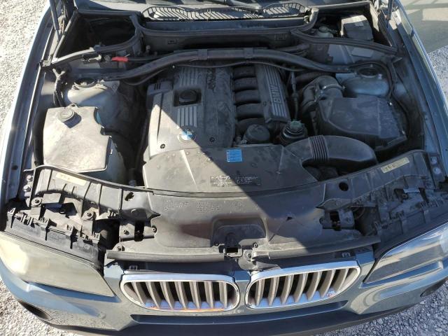 WBXPC93419WJ26535 - 2009 BMW X3 XDRIVE30I BLUE photo 12