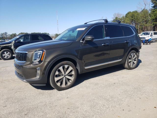 5XYP64HC4NG281725 - 2022 KIA TELLURIDE S BROWN photo 1