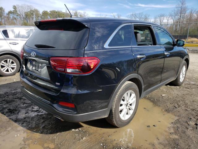 5XYPG4A38LG654186 - 2020 KIA SORENTO L BLACK photo 3