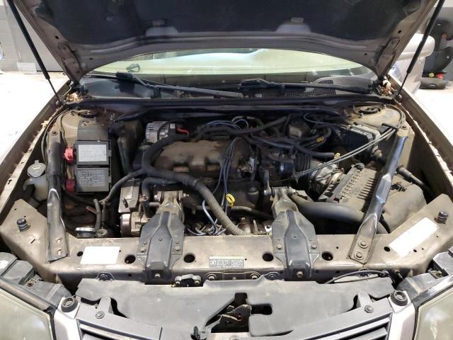 2G1WF52EX29111185 - 2002 CHEVROLET IMPALA GOLD photo 11