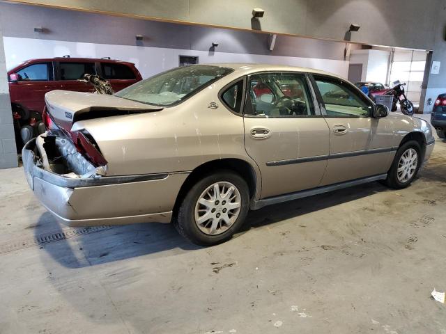 2G1WF52EX29111185 - 2002 CHEVROLET IMPALA GOLD photo 3