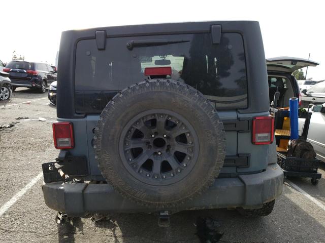 1C4AJWAG7FL566874 - 2015 JEEP WRANGLER SPORT GRAY photo 6